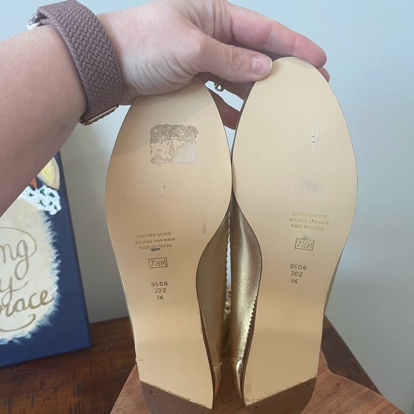 Vintage Compulsion Dress Gold Fringe Moccasin Boot Size 7.5 - Picture 13 of 14